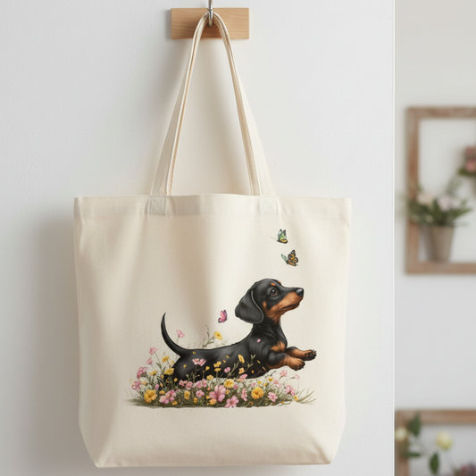 Dachshund Tote Bags