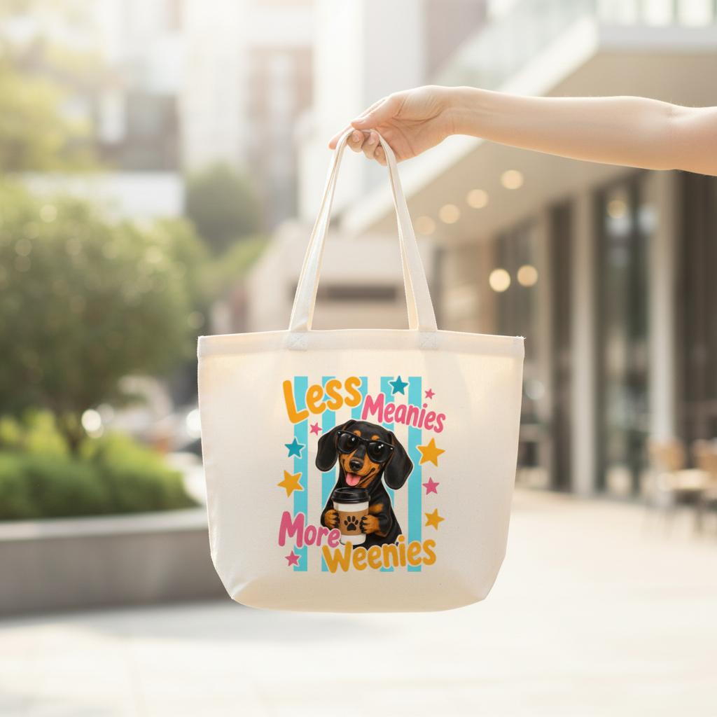 Dachshund Tote Bags