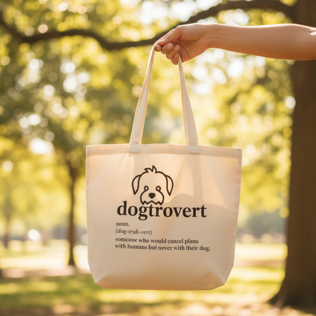 Dog Tote Bags