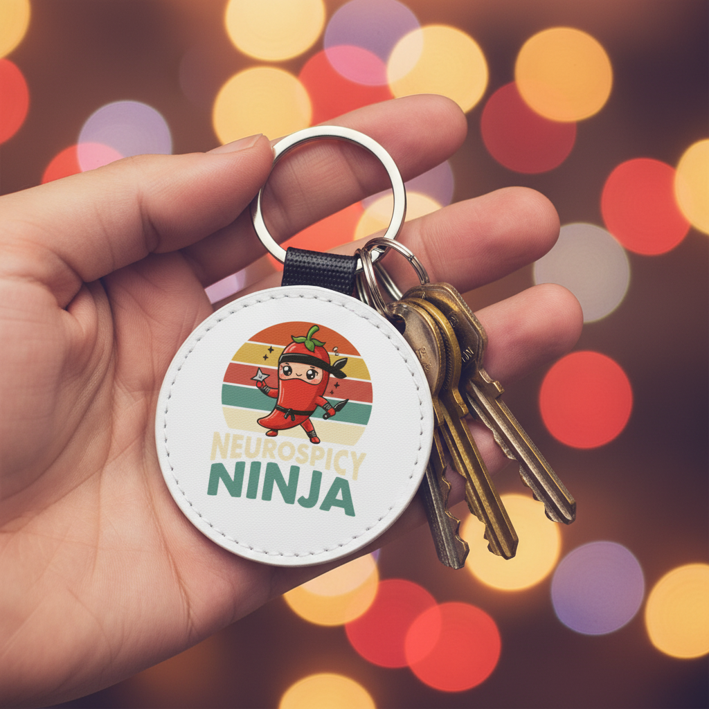 Neurofabulous Keyrings