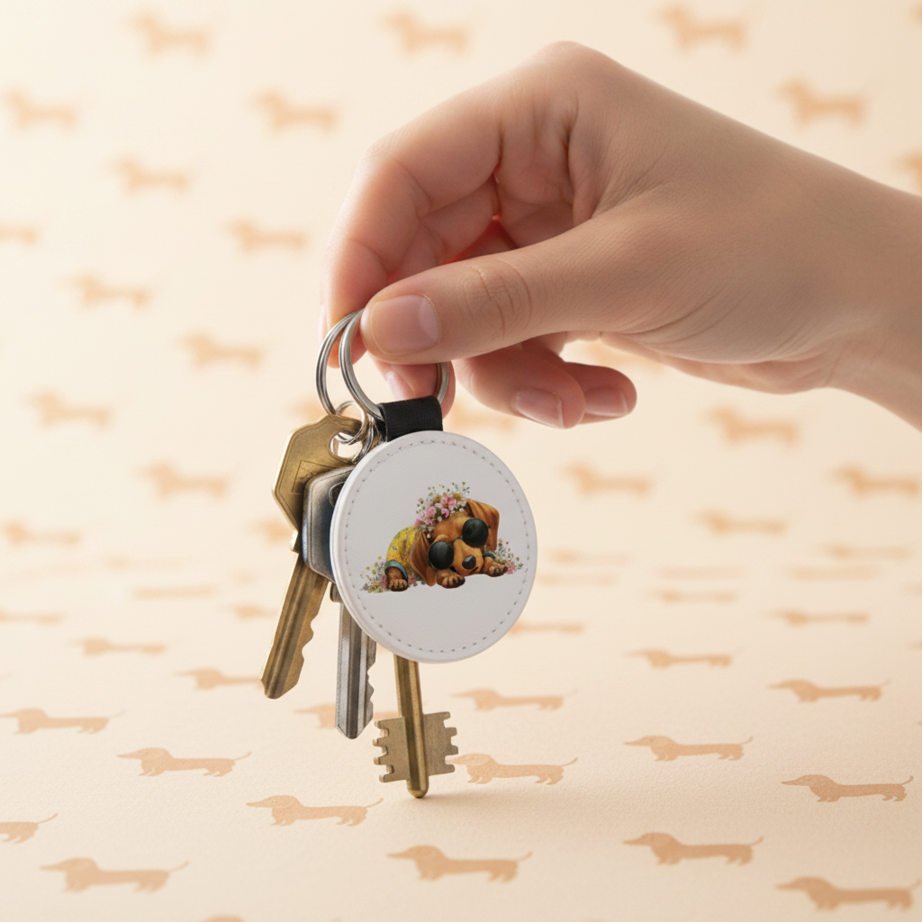 Dachshund Keyrings
