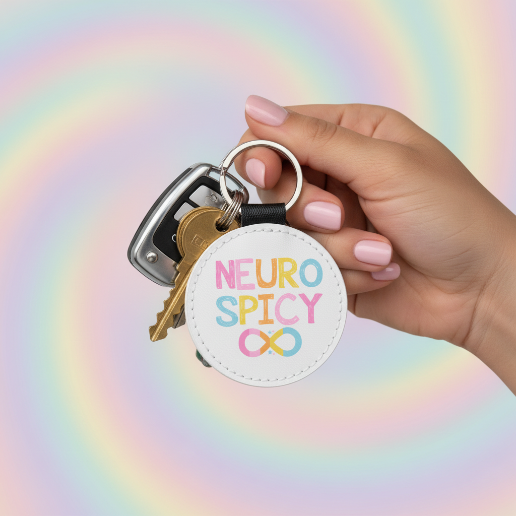 Neurofabulous Keyrings