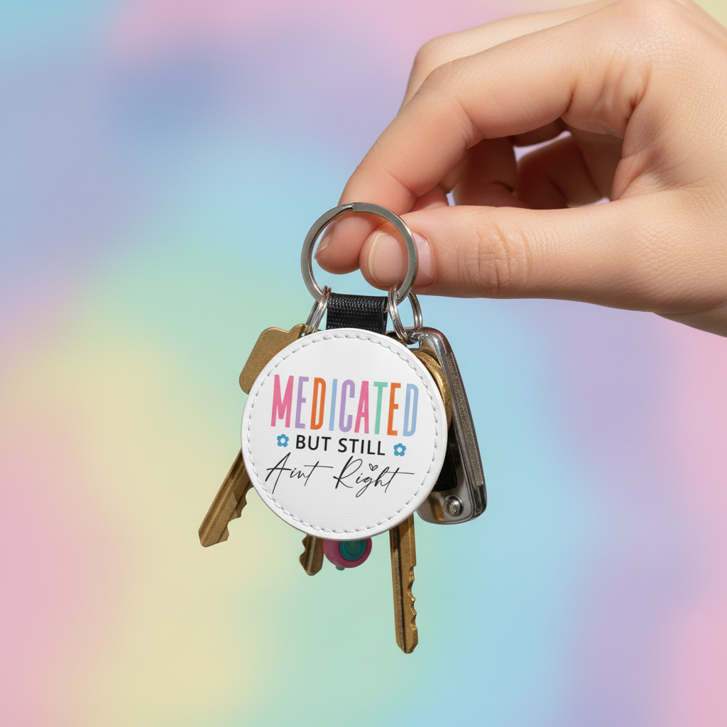 Neurofabulous Keyrings