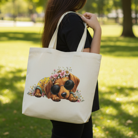 Dachshund Tote Bags