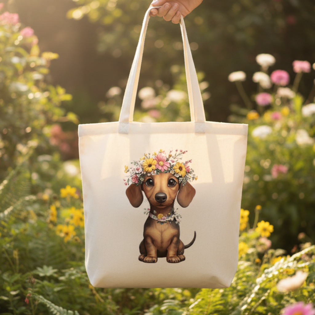 Dachshund Tote Bags