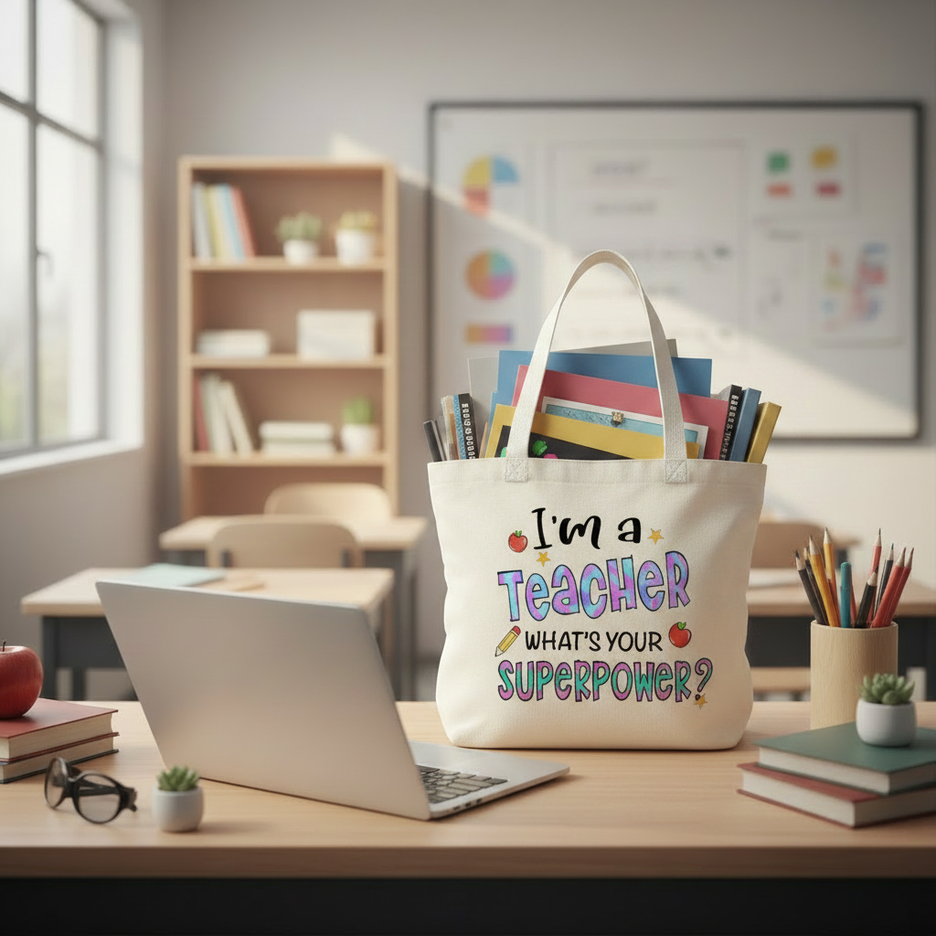 Teacher Tote Bags