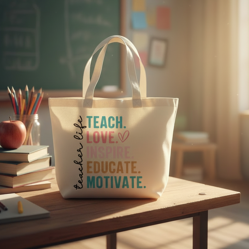 Teacher Tote Bags