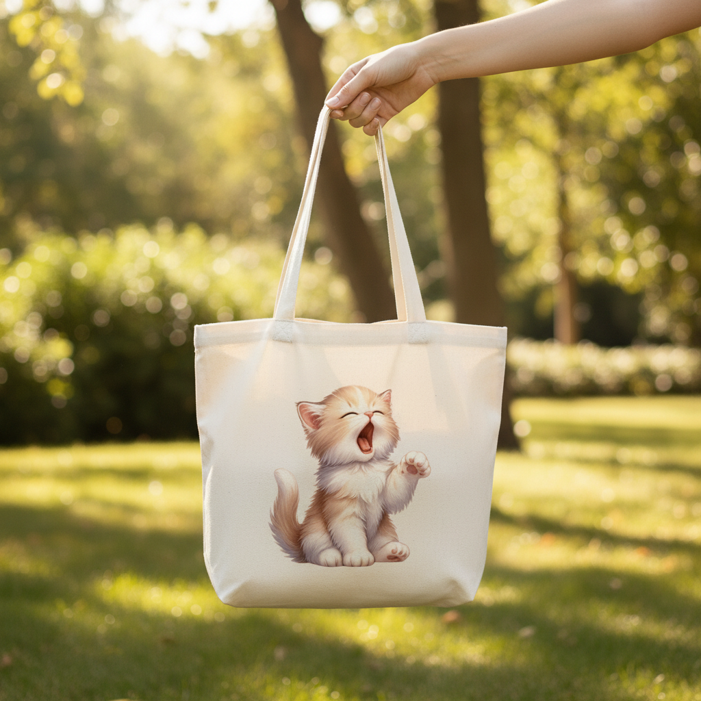 Cat Tote Bags