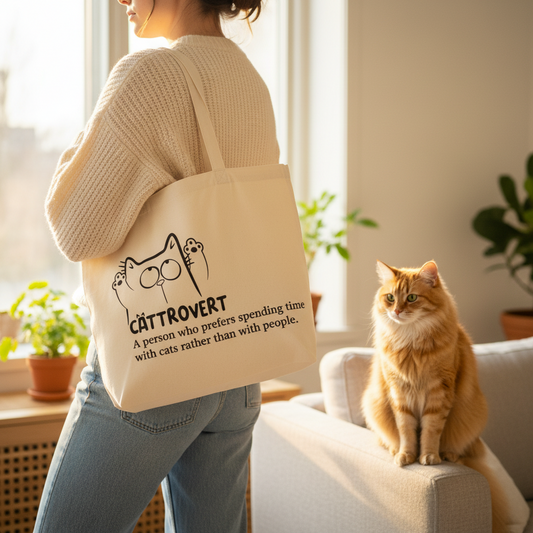 Cat Tote Bags